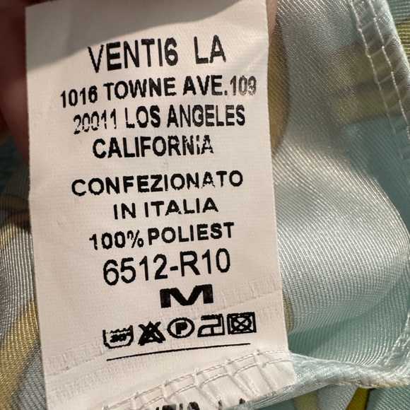 Venti6 Wide Leg Printed Palazzo Pants size medium - Picture 8 of 8